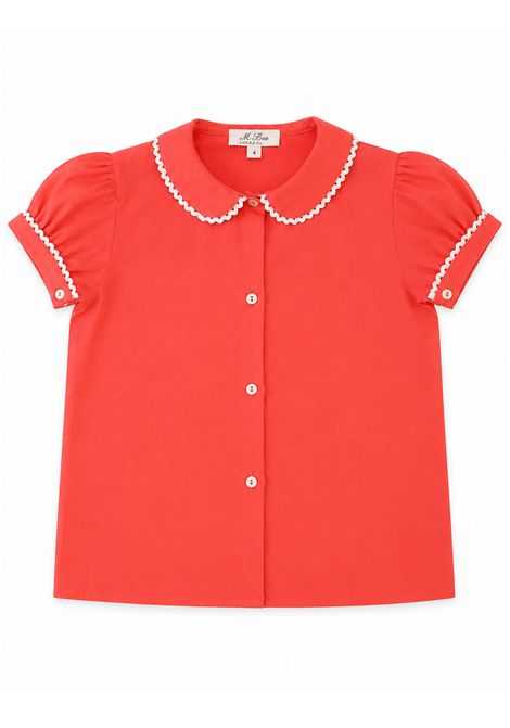 Camicia con colletto MARIELLA FERRARI | CAJ26P018 GARZINA CORALLO